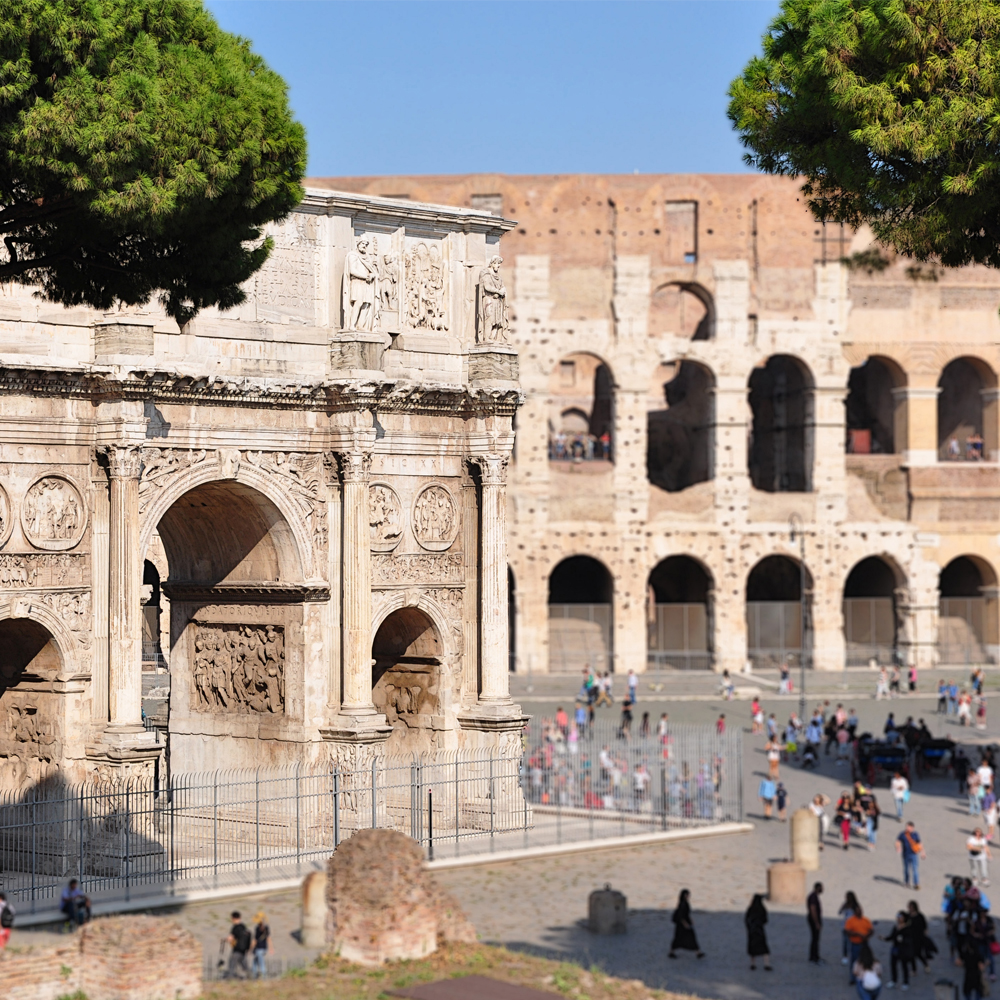 Colosseum Top to Bottom