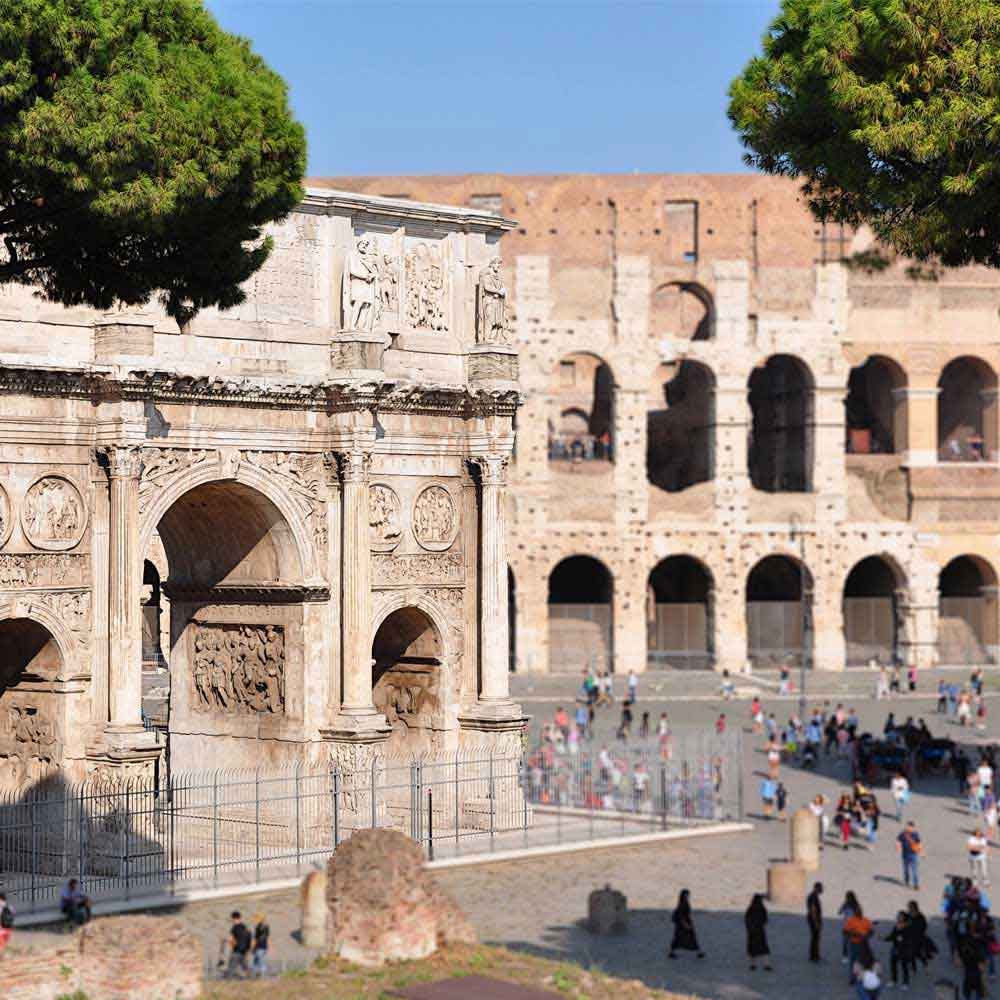 Colosseum Top to Bottom