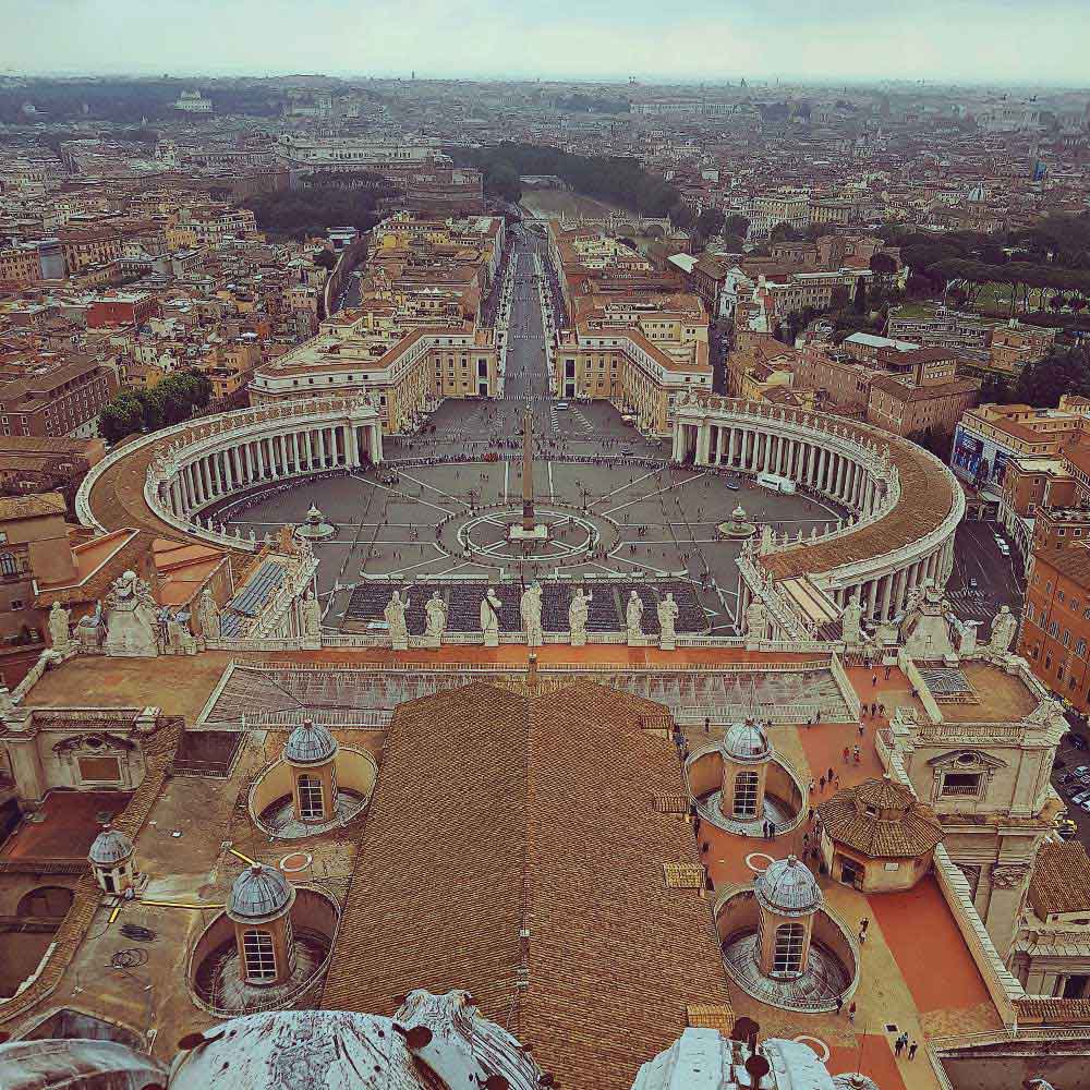 ST. PETER'S BASILICA TOP TO BOTTOM